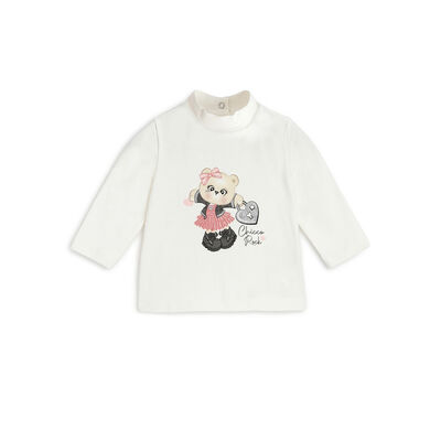 Girls Bronze Printed Long Sleeve T-Shirt